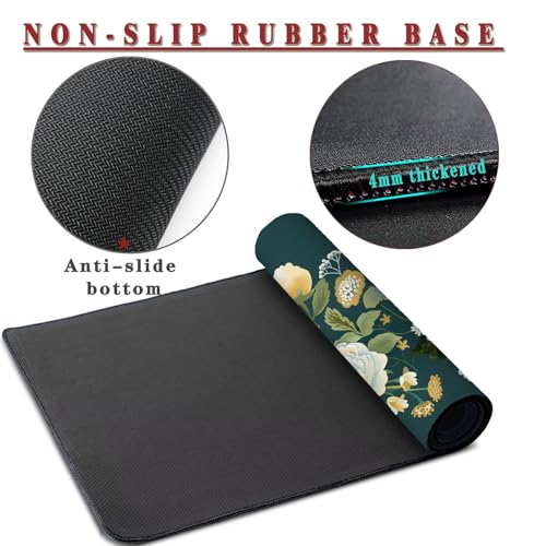 Tapis de Souris Gamer Caoutchouc Antidérapant grand format imperméable pour setup PC