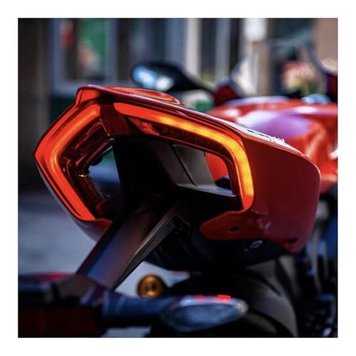 LDUTIU Carénage Arrière De Moto, Housse Siège Unique, Accessoires pour Panigale V4 V4S V2 pour Street pour Fighter V4s 2018 – 2024(Red A Set) – vue 5