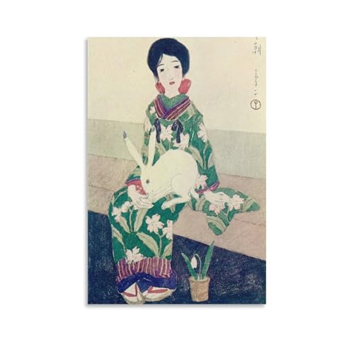 著名画家・竹久夢二 作品ポスター (15) ホーム装飾 アートパネル 壁アート 現代壁掛け 絵画 版画 芸術作品 インテリア20x30inch(50x75cm)