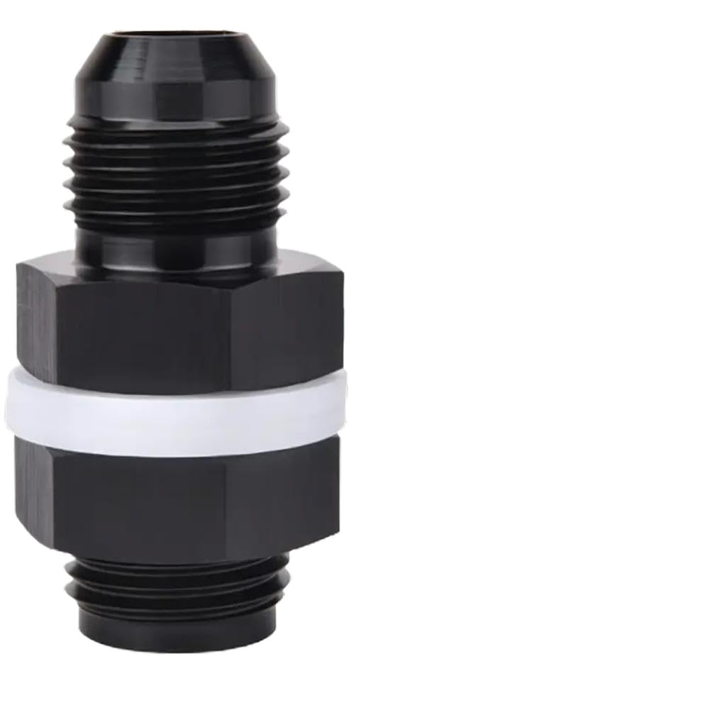 Fuel Cell Bulkhead Fitting Accessories AN6 AN8 AN10 Compatible with Black Fuel Cell Bulkhead Adapter(AN8)