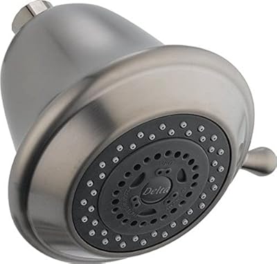 Delta Faucet RP43381SS Touch-Clean 5-Setting Showerhead, Stainless