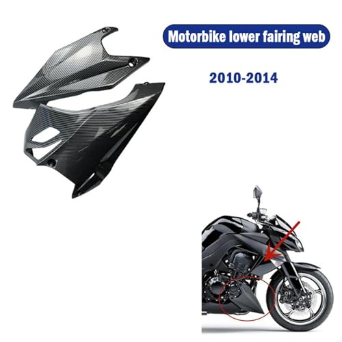 Déflecteur d'air pour Kawasaki Z1000 protégeant des projections de route - 2