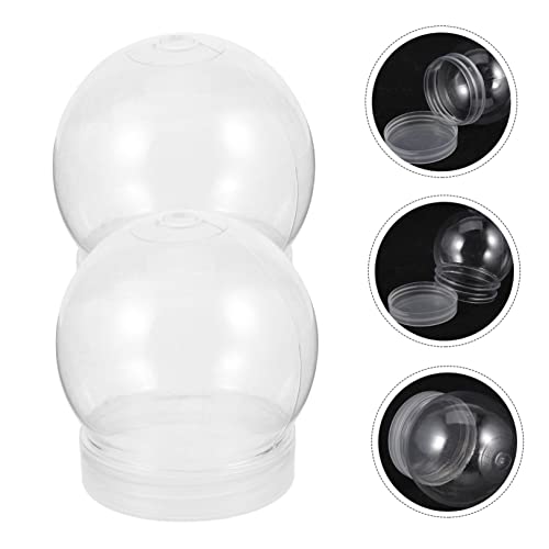VILLCASE 10 Pcs Globo De Neve Faça Você Mesmo Globos De Água De Plástico Grandes Água De Plástico Tr