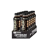 protein shake vegan 50g hochwertige Proteine Optimum Nutrition High Protein Shake (Ready To Drink, 50g Eiweiß, 21g Kohlenhydrate und wenig Fett) Chocolate, 1er Pack (10 x 500ml)