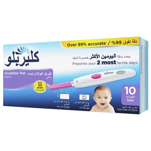 Sponsored Ad – Clearblue Advanced Digital Ovulation Test Kit with Digital Holder 10-Pack