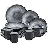 ✅ MATERIAL GESCHIRR: 100% Kunststoff (BPA-Frei) - Aus hochwertigem Kunststoff gefertigt. Kunststoff hat sich durch seine hohe Belastbarkeit, das geringe Gewicht und die einfache Handhabung bewährt. Lebensmittelecht, bruchsicher und spülmaschinengeeignet im oberen Korb. Bis zu 70° hitzebeständig. Nicht mikrowellengeeignet.