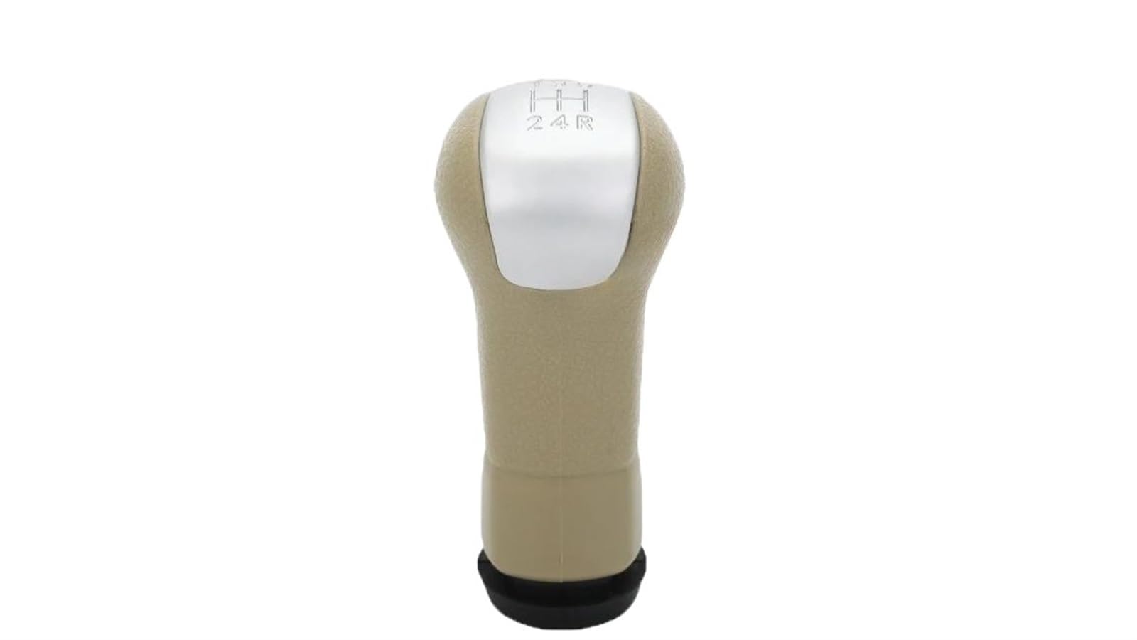 POANBCGY Car Styling Accessories for Nissan Qashqai J10 X-Trail 06-13 Manual 5 Speed Black/Beige Gear Shift Lever Gear Shift Knob Replacement Parts(Beige)