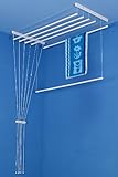 ETEND'MIEUX tendedero de ropa muy funcional para instalar tanto en el interior como en el exterior.
