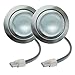 LIDESENMO 2-Pack 20W Halogen Bulb 12V AC 68mm Old Range Hood Light Kitchen Cabinet Bulb Smoke Exhauster Shelf Showcase Closet Light Bulb Ventilator Lighting