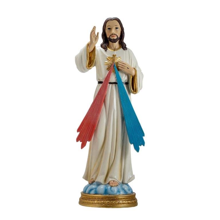 Figurine Jésus Miséricordieux 40 cm pour créer un coin de prière serein à la maison