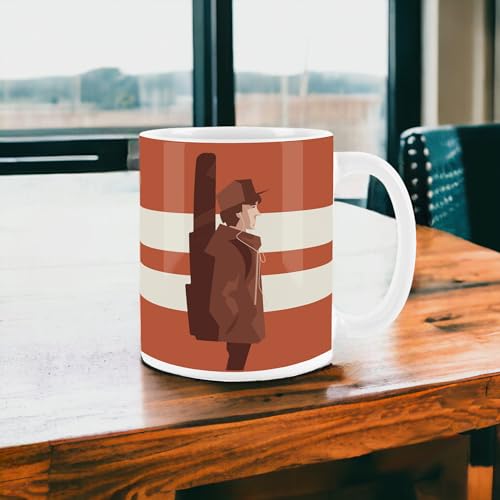 Purely Home Guitar Mug - Musician Busker Design White Ceramic Cup - Tea/Coffee Gift for Music Lovers - Image 3