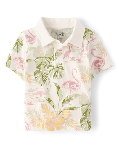 Image of The Children's Place Boys' Uniform Performance Polo
