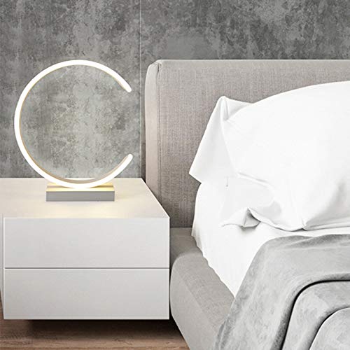 Preisvergleich Produktbild Fbestxie Spiral LED Tischlampe Schreibtischlampe Dimmbar Tischleuchte Mit Fernbedienung Energieeffizient Augenschutz Leselampe 3 Helligkeitsstufe,D