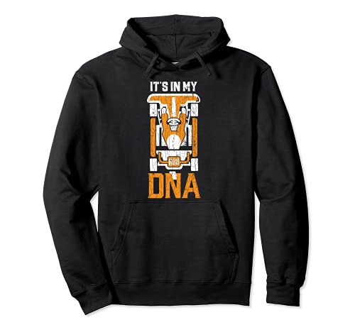 It's In My DNA Funny Go Kart Racer Driver Racing Graphic Sudadera con Capucha