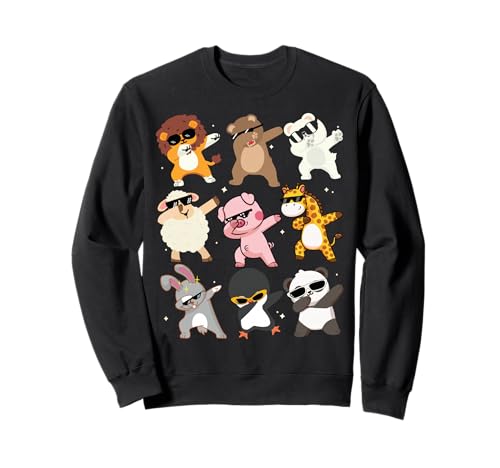 Men Women and Kids Dabbing Animals Wildlife Birthday Parties �g���[�i�[