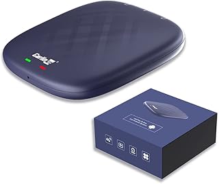 CarlinKit Android 11 CarPlay AI BOX,30% performance increase,4 GB+64 GB, Snapdragon QCM 6125, Support Wireless CarPlay/wireless Android Auto, Google Play Store, Watch Netflix, YouTube online
