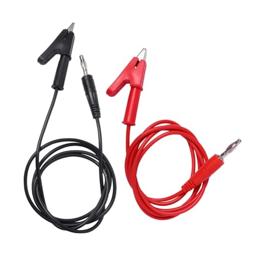 LEDMOMO 4mm����18awg����R�[�h�e�X�g���[�h 2�Z�b�g �ԍ� �o�i �O ���j���N���b�v�e�X�g���C���[ �d�C�����p 1���[�g���� �M���`�B�p