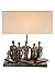 Produktbild Casablanca Deko Lampe Tischlampe - Lampenschirm beige - Höhe 55 cm