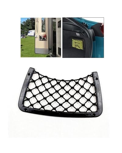 Filet de rangement universel avec cadre rigide pour un rangement de telephone propre en voiture