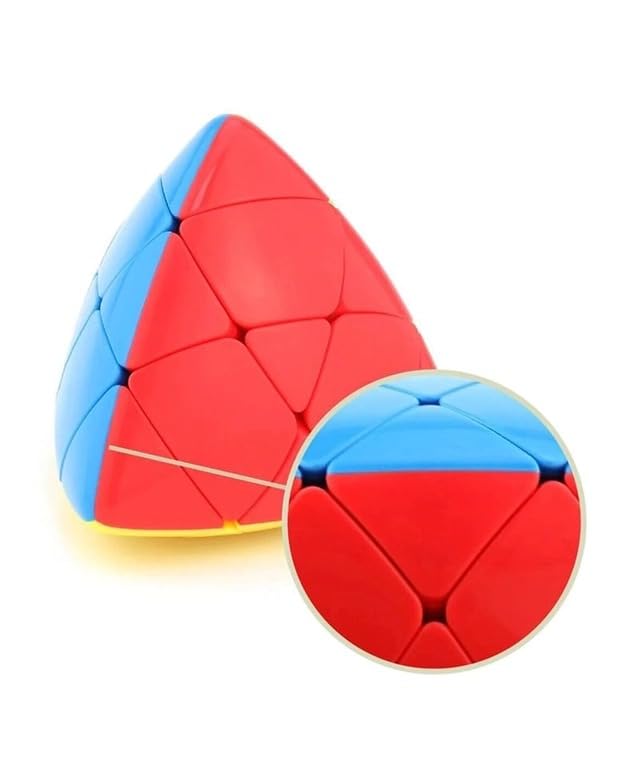 Image of MoYu MasterMorphix 3D Speed Cube, Stickerless Twist Puzzle Cube, Smooth Turning ABS Brain Teaser Toy for Kids and Adults (MasterMorphix)