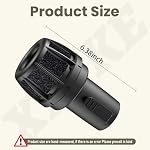 Muffler Diffuser Wet/Dry Vac Attachment (2-1/2 inch) CMXZVBE38660 Compatible with Craftsman Shop Vacuums Diffuser with Replacement Sponge