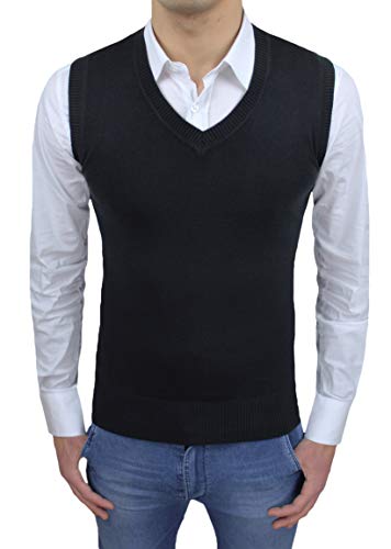 Gilet sans manches homme slim fit de mi-saison taille XXL