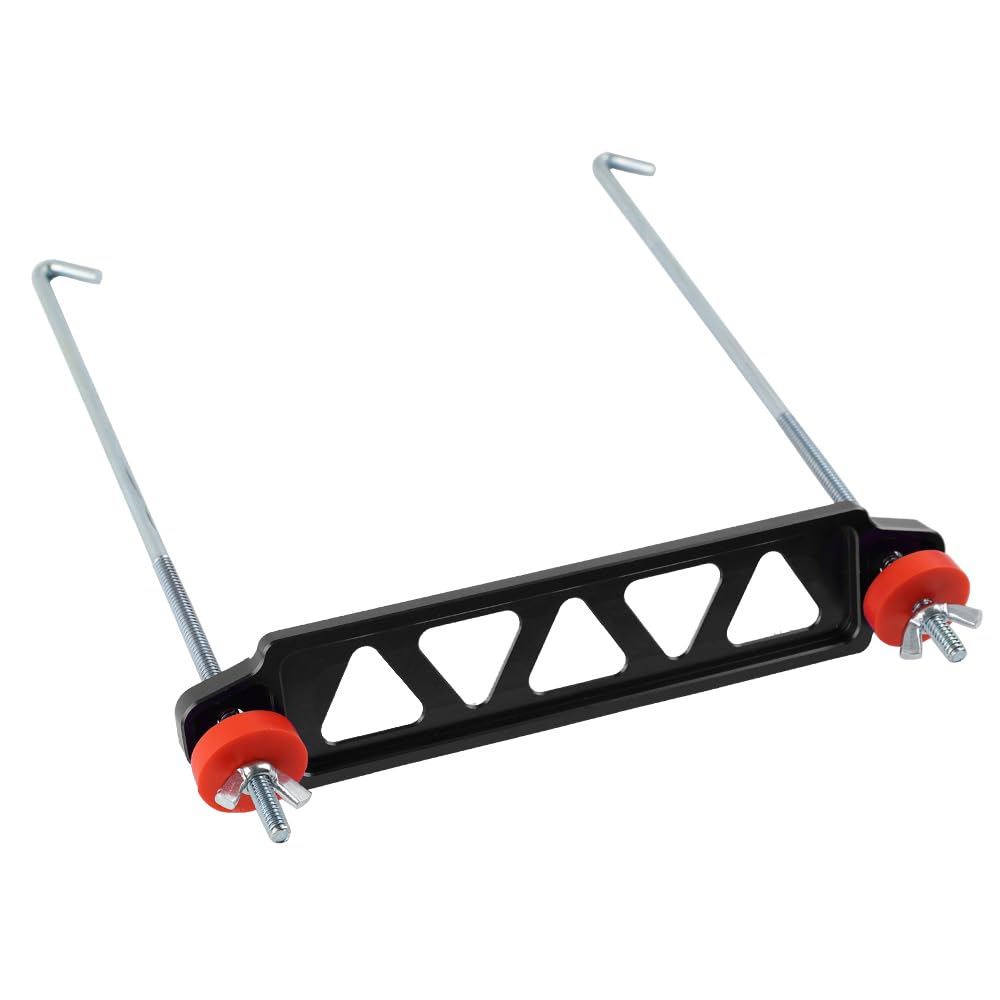 Bloqueo de retención de batería de coche, soporte de montaje de amarre de batería de aleación de aluminio con pernos J de 8/10 pulgadas para soporte de montaje de batería de coche