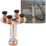 KT-4 Garbage Disposal Shock Absorber support brackets Noise Reduction installation kit (5.51-7.87 inches)