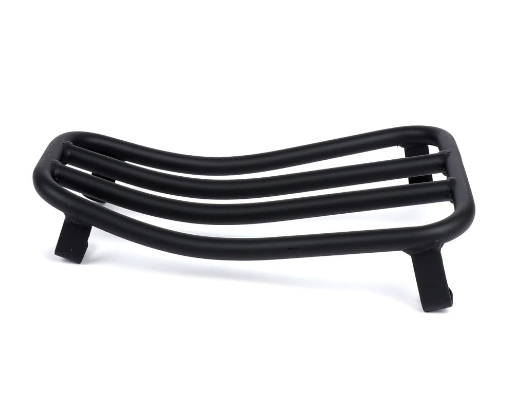 MOTO NOSTRA Gepäckträger Durchstieg V2.0 schwarz matt kompatibel Vespa GTS 125-300 GTV GTL GT