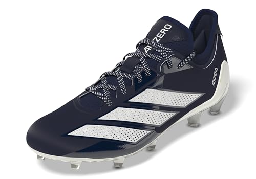 adidas Men's Adizero Electric.1 American Football, Team Navy Blue/White/Team Navy Blue, 12