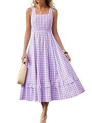 Purple White Plaid