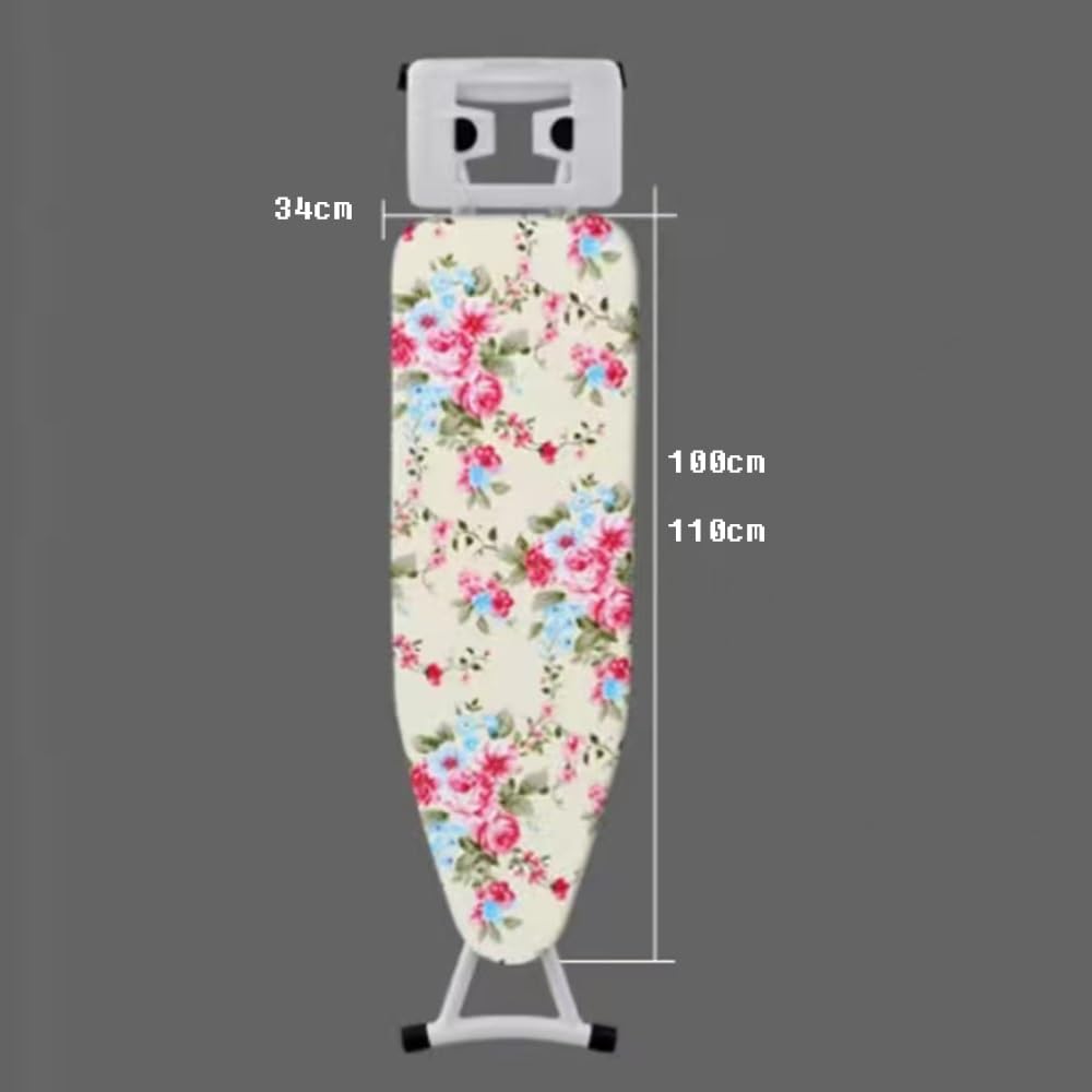 Funda de algodón for Tabla de Planchar de 13 x 39 Pulgadas, Compatible con Tablas de Planchar de Diferentes tamaños. ,Fundas para Tablas de Planchar(Beige,13x44 Inch (110x34 cm))