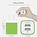 USB Wall Charger, [2-Pack] 2.1A AILKIN 2-Port USB Phone Charger Block Plug Power Adapter Charging Base for iPhone 17 Air 16 15 14 Plus/Mini/Pro 13 12 Max SE 11 Plus Google Pixel 7 7a 6 pro 6a 5 Box