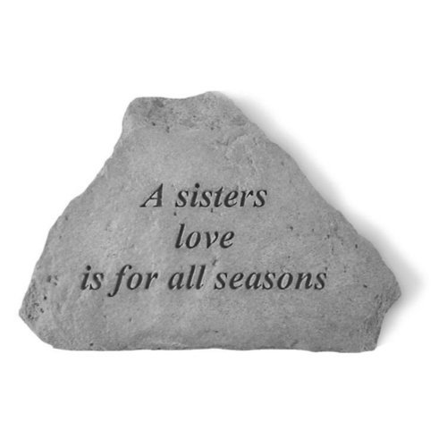 Kay Berry 71620" A Sister's Love is for All Seasons Decorative Stone, Multicolor