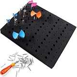 QSLKI Fräser Bitablage für 110 Bits, 1/4"(6.35mm)和1/2"(12.7mm) Schaft Fräser Bits, Router Bit Storage Tray, Oberfräsen Bitwanne, Router Bit Holder Organizer Holds Up, Router Bit Box