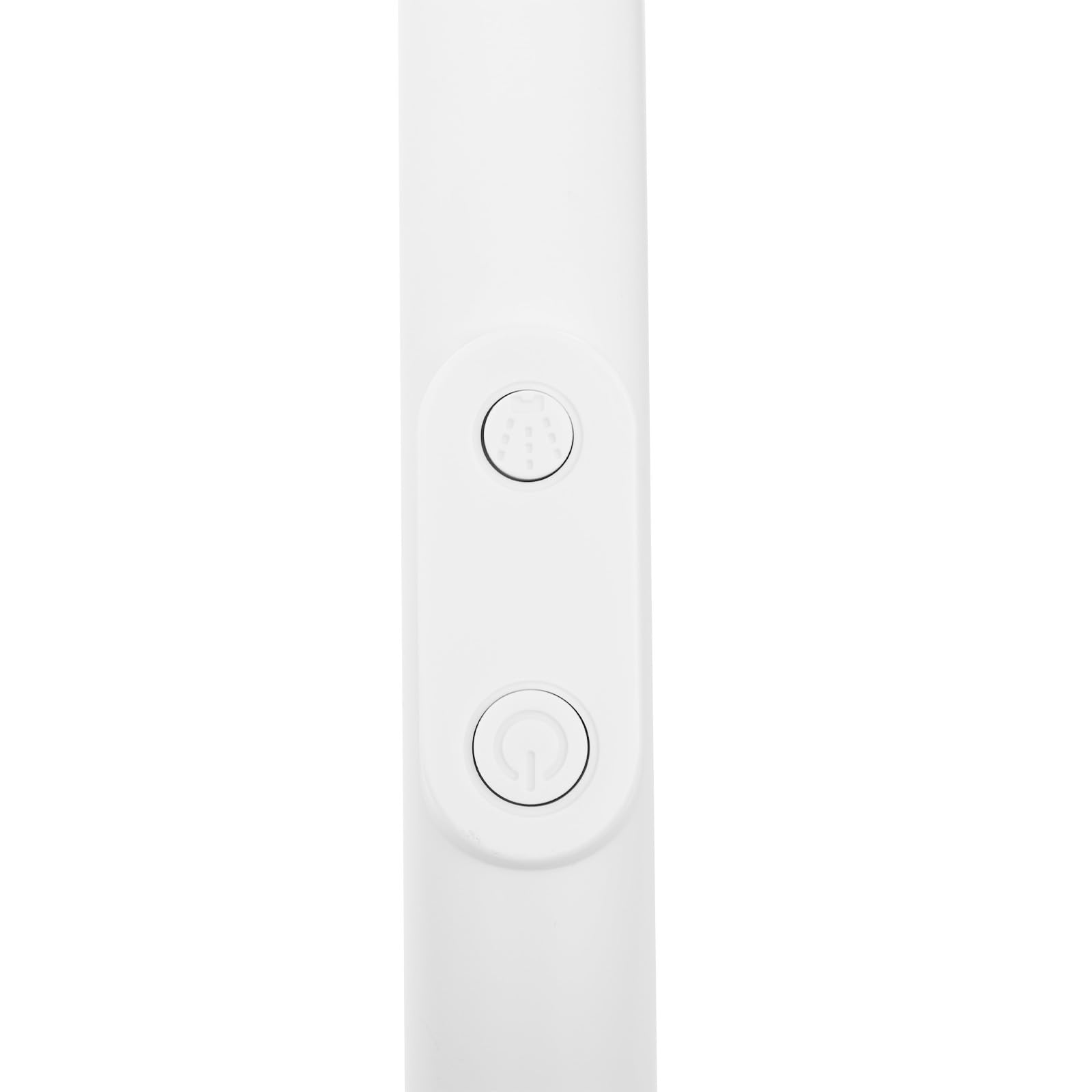 Lavapavimenti elettrico senza fili con funzione spray e LED, mocio rotante a batteria, 290 ml, serbatoio dell'acqua