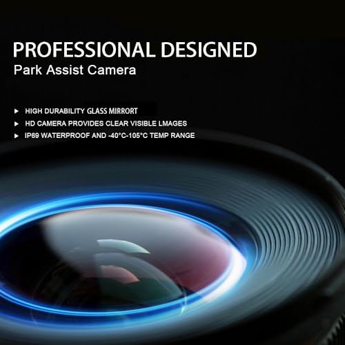 Image of Backup Camera for Car: Compatible with Ford Explorer 2011 2012 2013 2014 2015, Wide View Angle, HD 1080P, Night Vision & Parking Assist Camera, Replacement No. BB5Z-19G490-A EB5Z-19G490-A