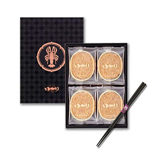 ゆかり えびせんべい 坂角総本舖【雅箸セット付属】大人気！箱入 (ゆかり 12枚)