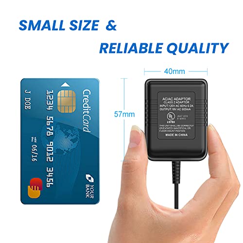 Adaptador de fonte de alimentação de campainha de vídeo certificado UL de 18V 500mA compatível com t