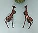 Uniquebazar4u Nature Theme Giraffe Door Handle Brass Animal Shape Door Pull Set Baby Room Doorr Decoration