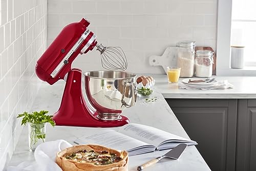 KitchenAid Artisan Series 5 Quart Tilt Head Stand Mixer, Metal, KSM150PS, Empire Red by KitchenAid - Image 7