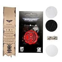 Starforged Warhammer 40K Reinheitssiegel Chaos Space Marines Deathwatch Purity Seal Pins Abzeichen Warhammer Zubehör – Ansicht 5
