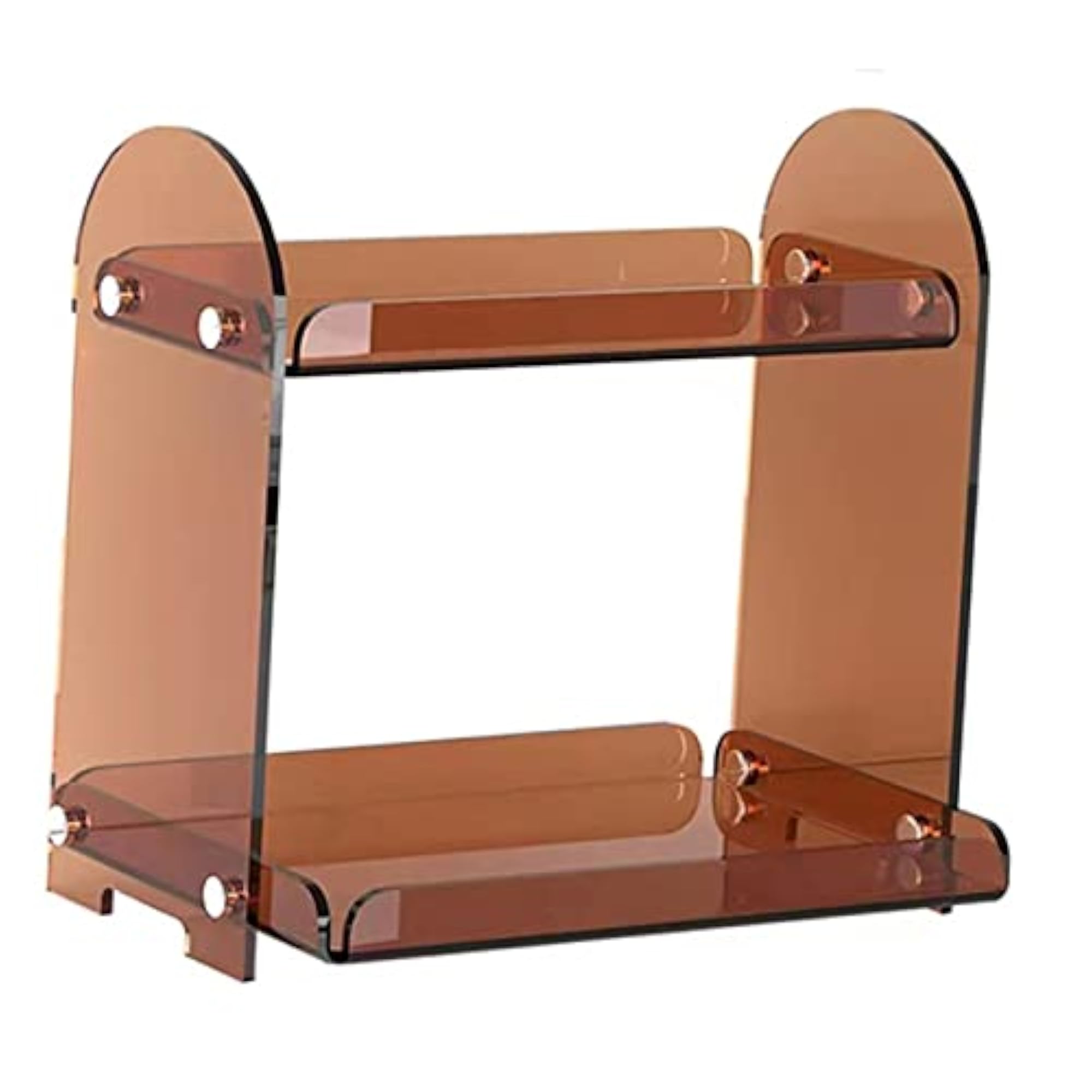 2 Tiers Makeup Perfume Organizer Display Stand Shelf