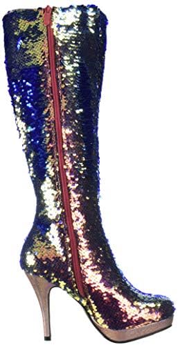 Ellie Shoes Women's 421-GILLIAN Fashion Boot, Rose Gold, 7 M US | Image 5