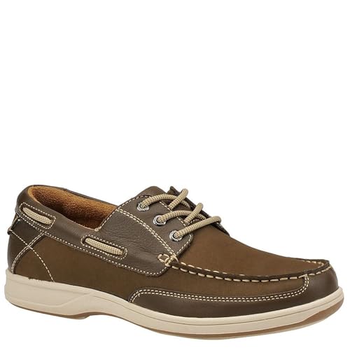Chaussures Largeur Large Homme | Florsheim Lakeside Moc Toe Oxford Marron 10.5