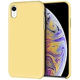 iPhone XR Case, Anuck Anti-Slip Liquid Silicone Gel Rubber Bumper Case with Soft Microfiber Lining Cushion Slim Hard Shell Shockproof Protective Case Cover for Apple iPhone XR 6.1