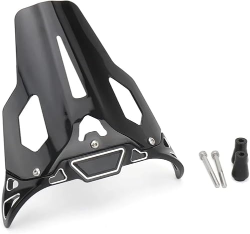 Réduire la fatigue à moto avec le déflecteur de vent noir pour Sportster S RH1250S