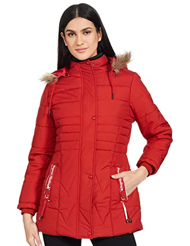 Image of Qube By Fort Collins Women's Nylon & Net Nylon Standard Length Jacket