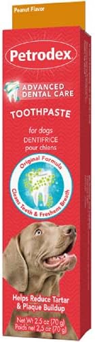 Petrodex Natural Toothpaste Dog - Peanut - 2.5 Oz