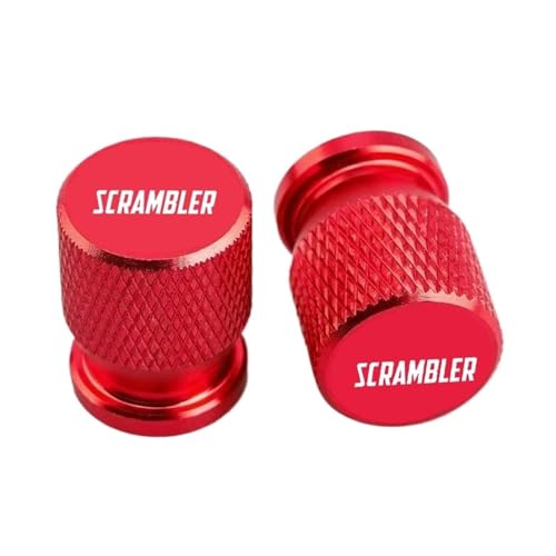 Bouchons de valve en aluminium usiné pour moto Ducati Scrambler 800 1100